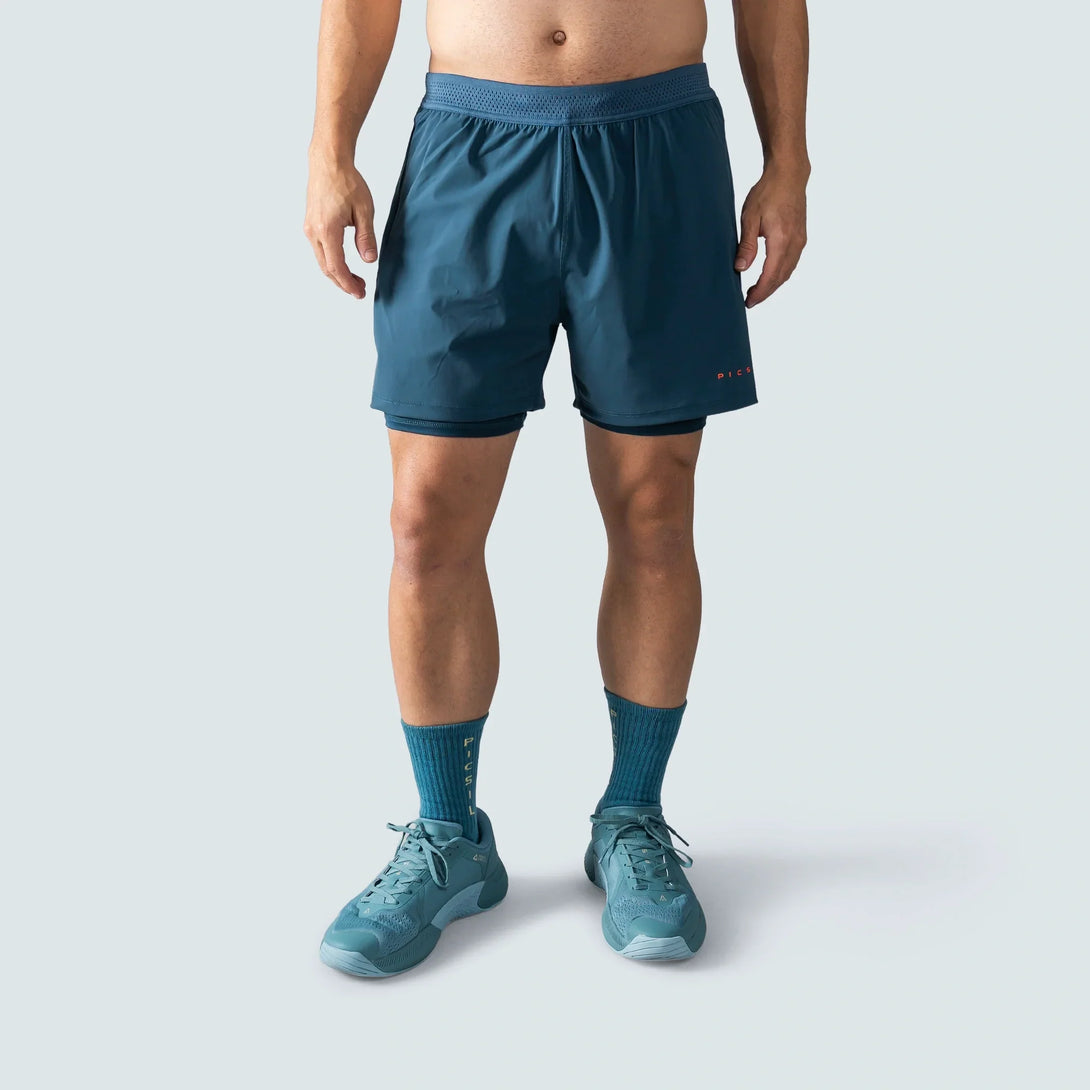 2in1 Shorts Hombre Performance AW25