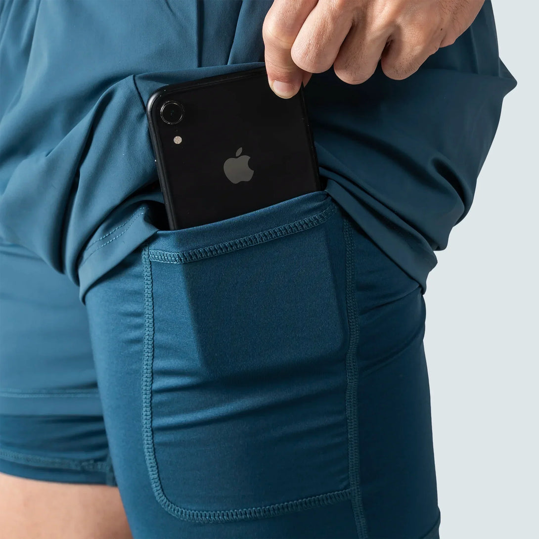 2in1 Shorts Hombre Performance AW25