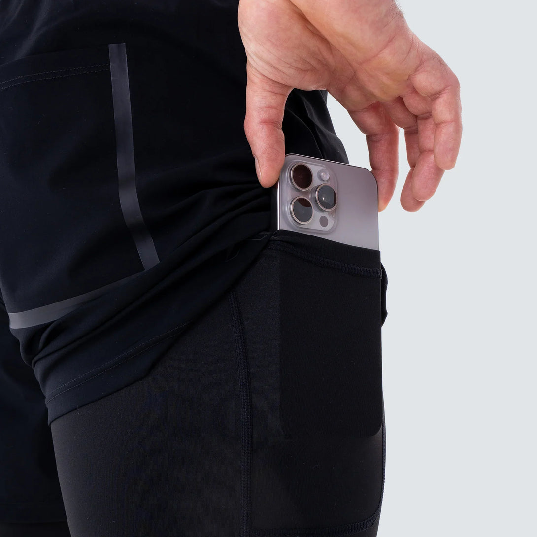 2in1 Shorts Hombre Performance AW25