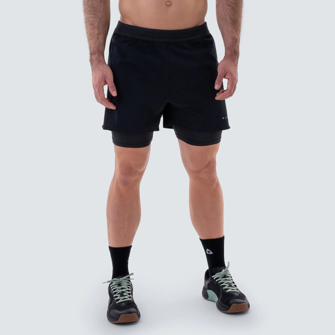 2in1 Shorts Hombre Performance AW25