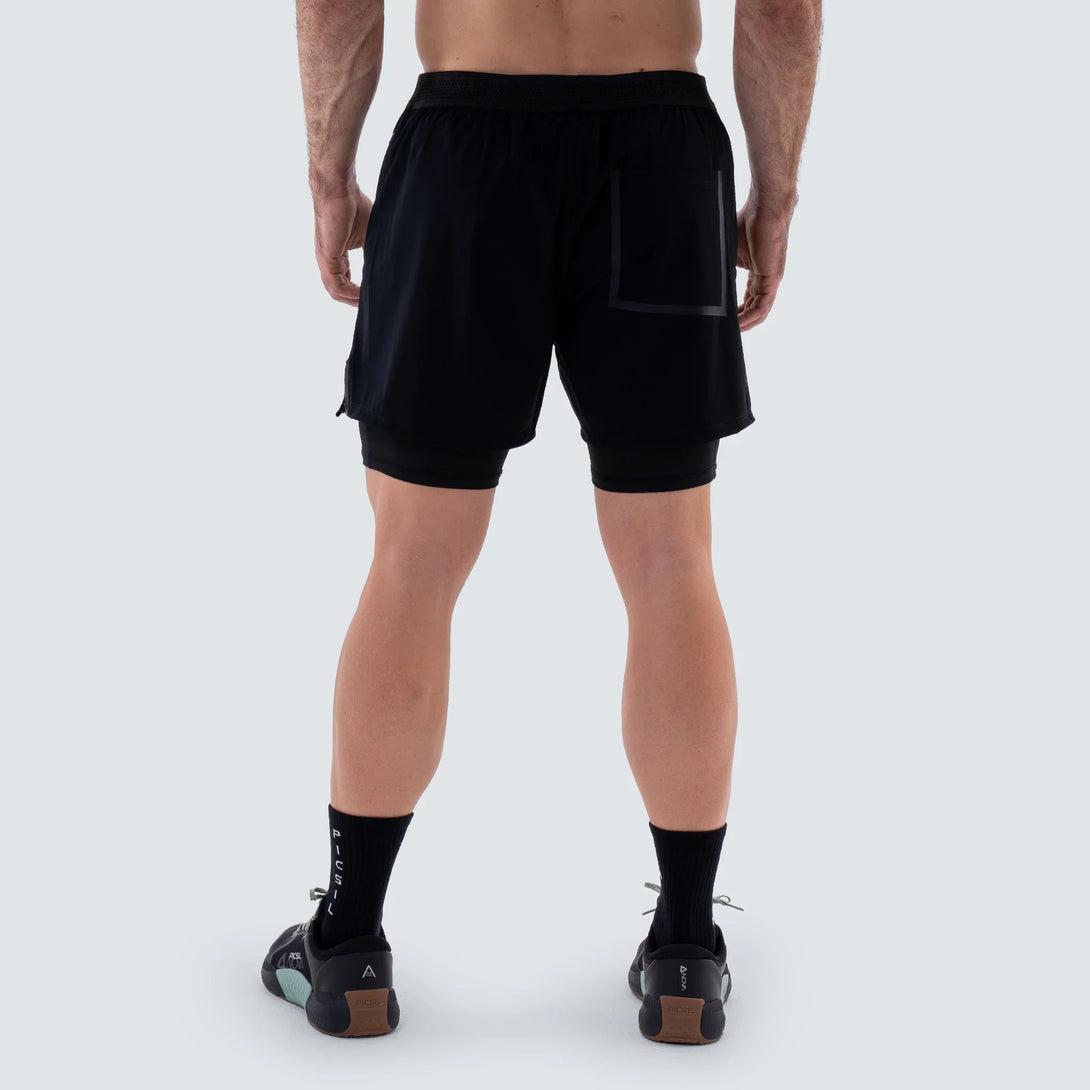 2in1 Shorts Hombre Performance AW25