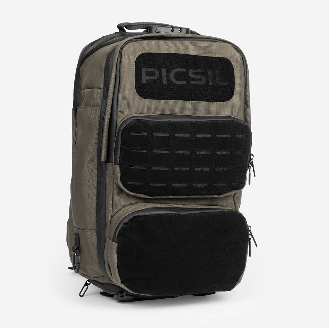 Picsil Mochila Tactica Marron